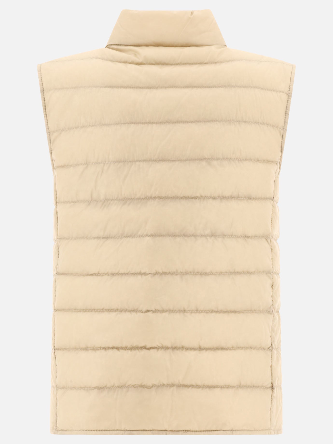 Giacche smanicate 100% polyamide - Padding: down and feathers  Beige - Moncler Donna | PDP | VIETTI Online Store | Zoom-Modal_2
