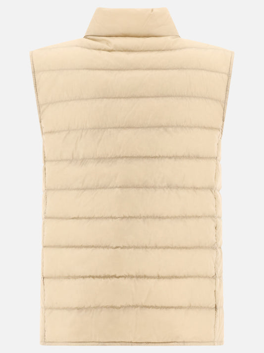 Giacche smanicate 100% polyamide - Padding: down and feathers  Beige - Moncler Donna | PLP | VIETTI Online Store | 2
