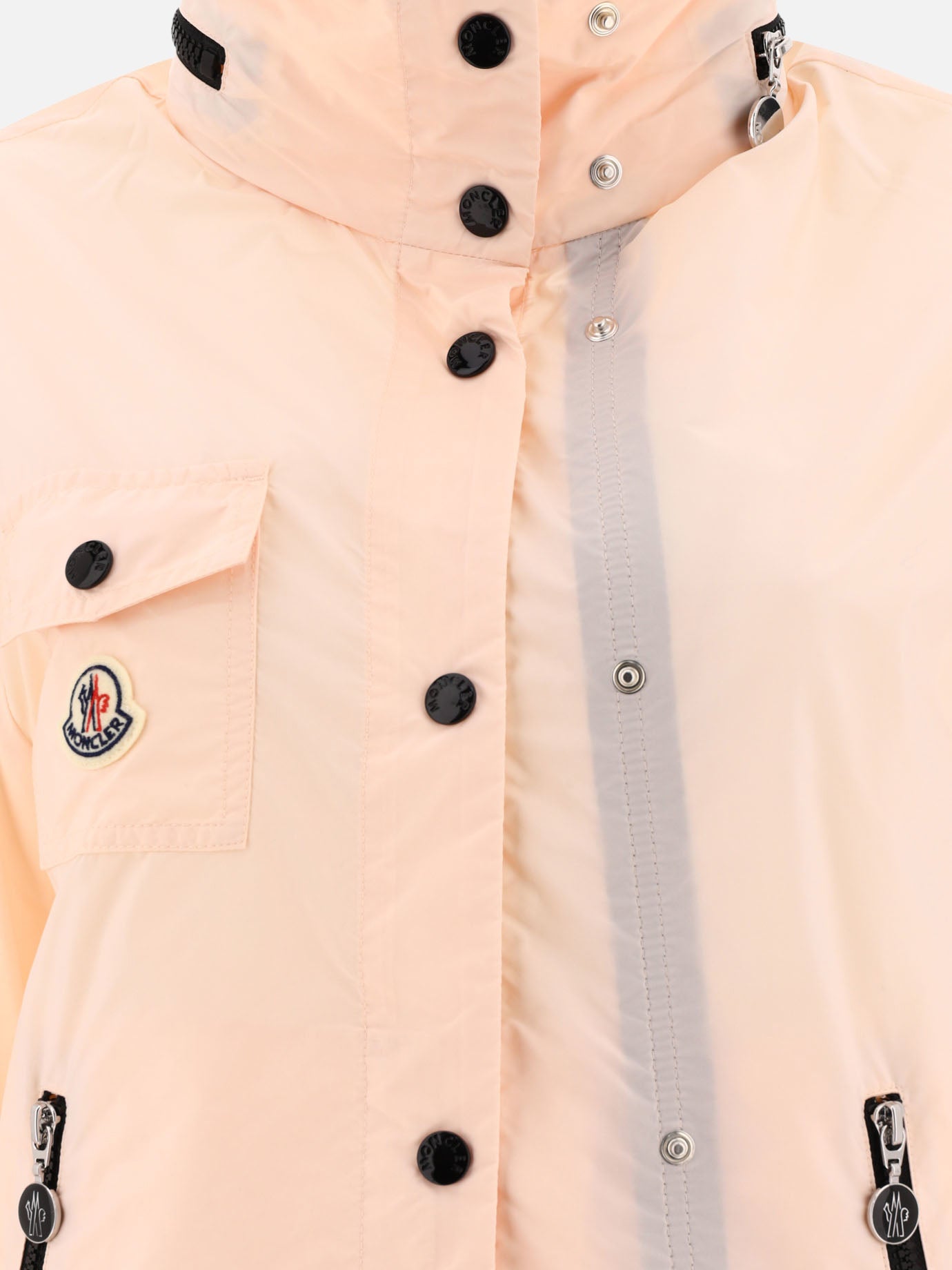 Giacche leggere & Trapuntate 100% polyamide  Rosa - Moncler Donna | PDP | VIETTI Online Store | thumbnail_3