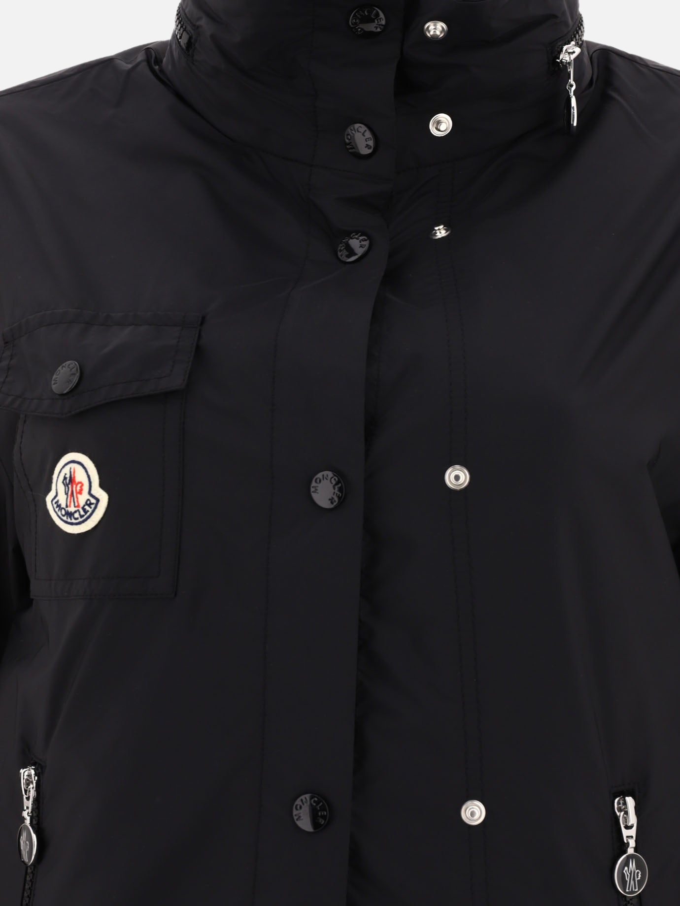 Giacche leggere & Trapuntate 100% polyamide  Nero - Moncler Donna | PDP | VIETTI Online Store | thumbnail_3