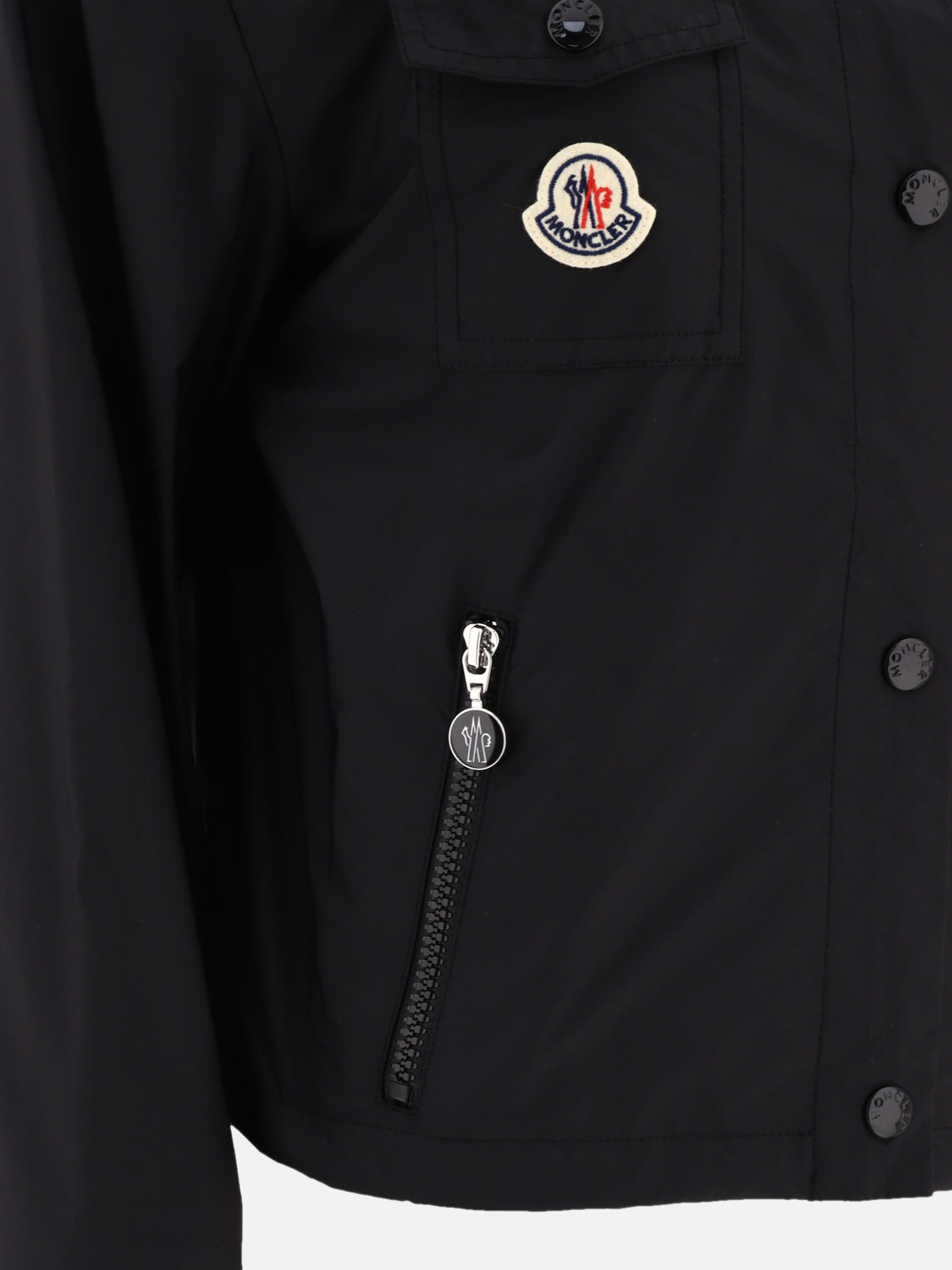 Giacche leggere & Trapuntate 100% polyamide  Nero - Moncler Donna | PDP | VIETTI Online Store | thumbnail_4