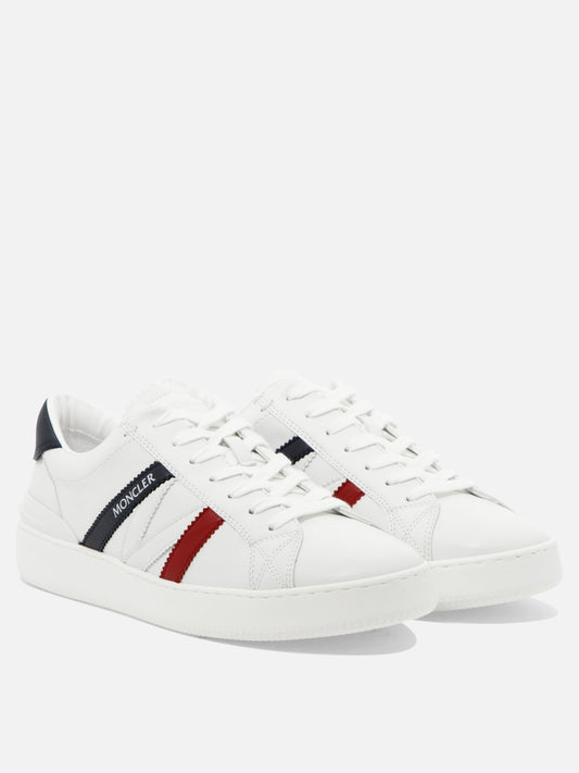 Sneaker basse 100% leather - 100% rubber  Bianco - Moncler Uomo | PLP | VIETTI Online Store | 2

