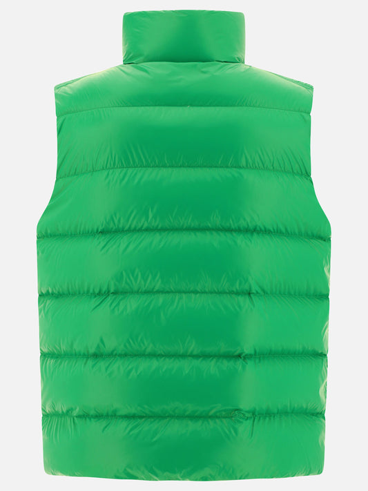 Giacche smanicate 100% polyamide - Padding: down and feathers  Verde - Moncler Uomo | PLP | VIETTI Online Store | 2
