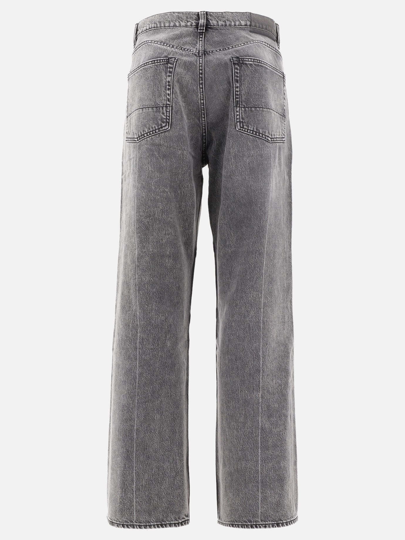 Jeans a gamba dritta 100% cotton  Grigio - Our Legacy Uomo | PDP | VIETTI Online Store | thumbnail_2