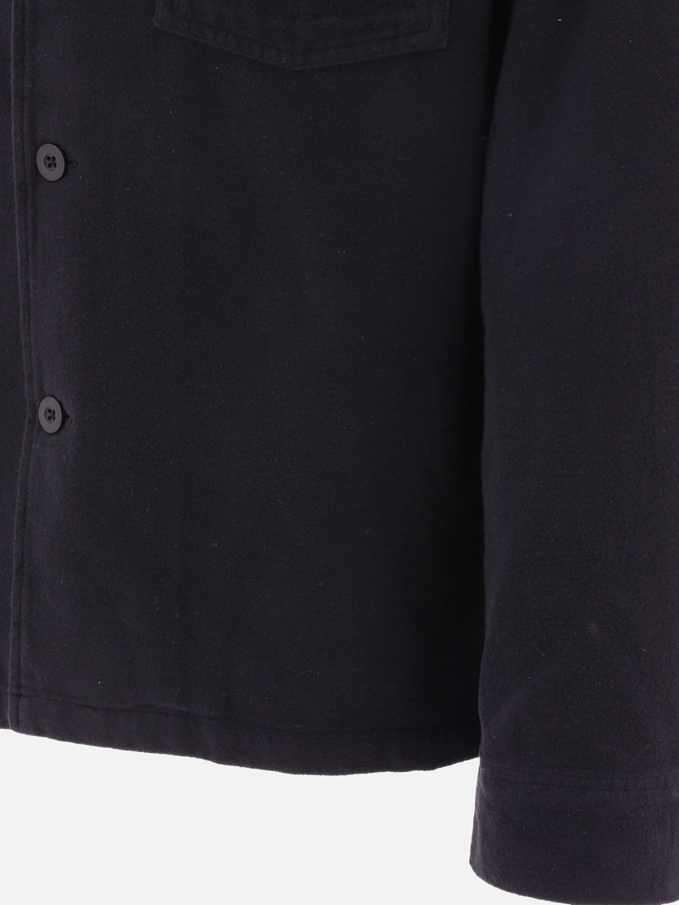 Giacche overshirt 100% cotton  Nero - Our Legacy Uomo | PDP | VIETTI Online Store | Zoom-Modal_4
