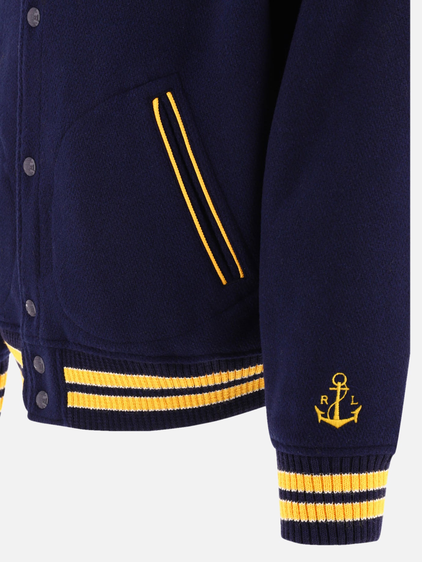 Bomber 60% wool 40% polyester  Blu - Polo Ralph Lauren Uomo | PDP | VIETTI Online Store | thumbnail_5