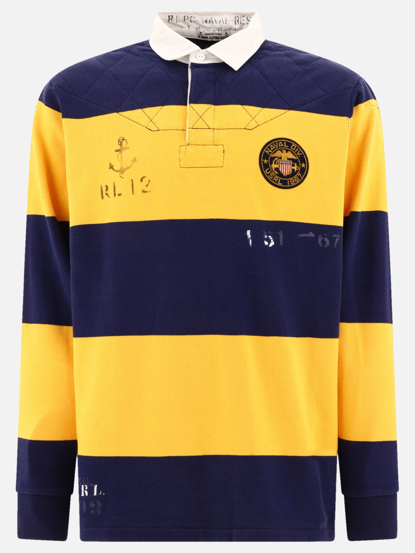 Polo con bottoni 100% cotton  Blu - Polo Ralph Lauren Uomo | PDP | VIETTI Online Store | thumbnail