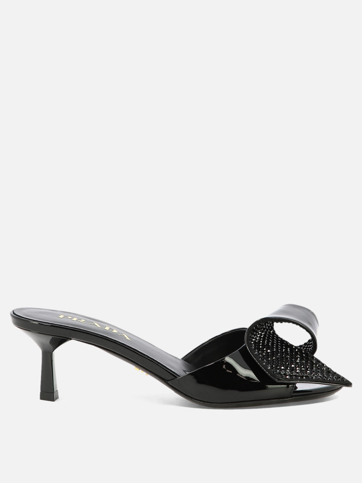 Prada Mules with a bow Black - VIETTI
