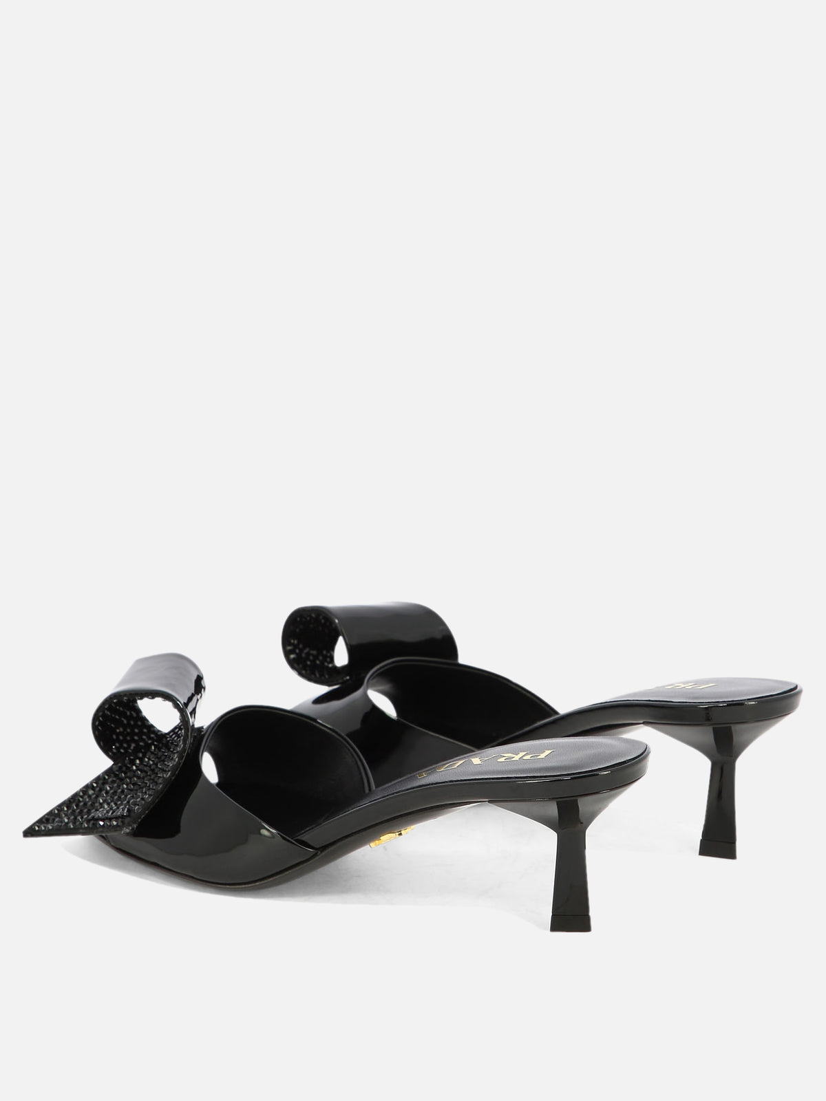 Prada Mules with a bow - Black