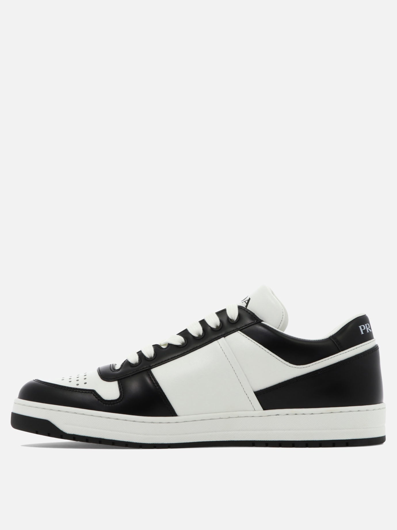 Sneaker basse 100% calf leather - 100% rubber  Bianco - Prada Uomo | PDP | VIETTI Online Store | thumbnail_3