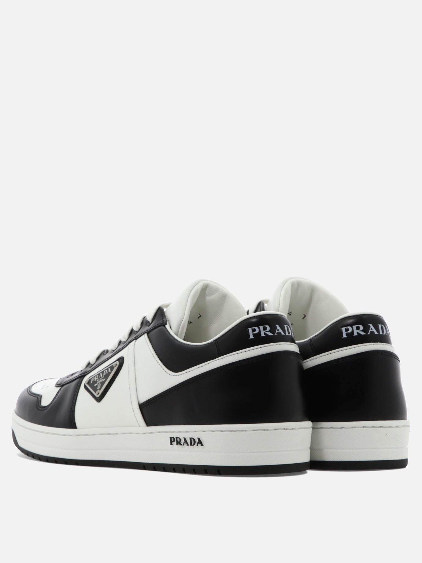 Sneaker basse 100% calf leather - 100% rubber  Bianco - Prada Uomo | PDP | VIETTI Online Store | Zoom-Modal_4
