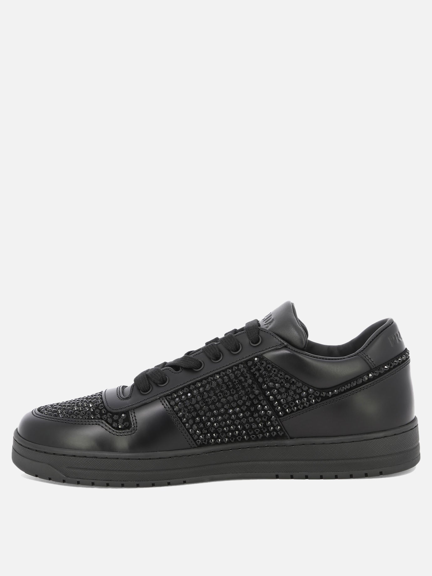 Sneaker basse 100% leather - 100% rubber  Nero - Prada Uomo | PDP | VIETTI Online Store | Zoom-Modal_3
