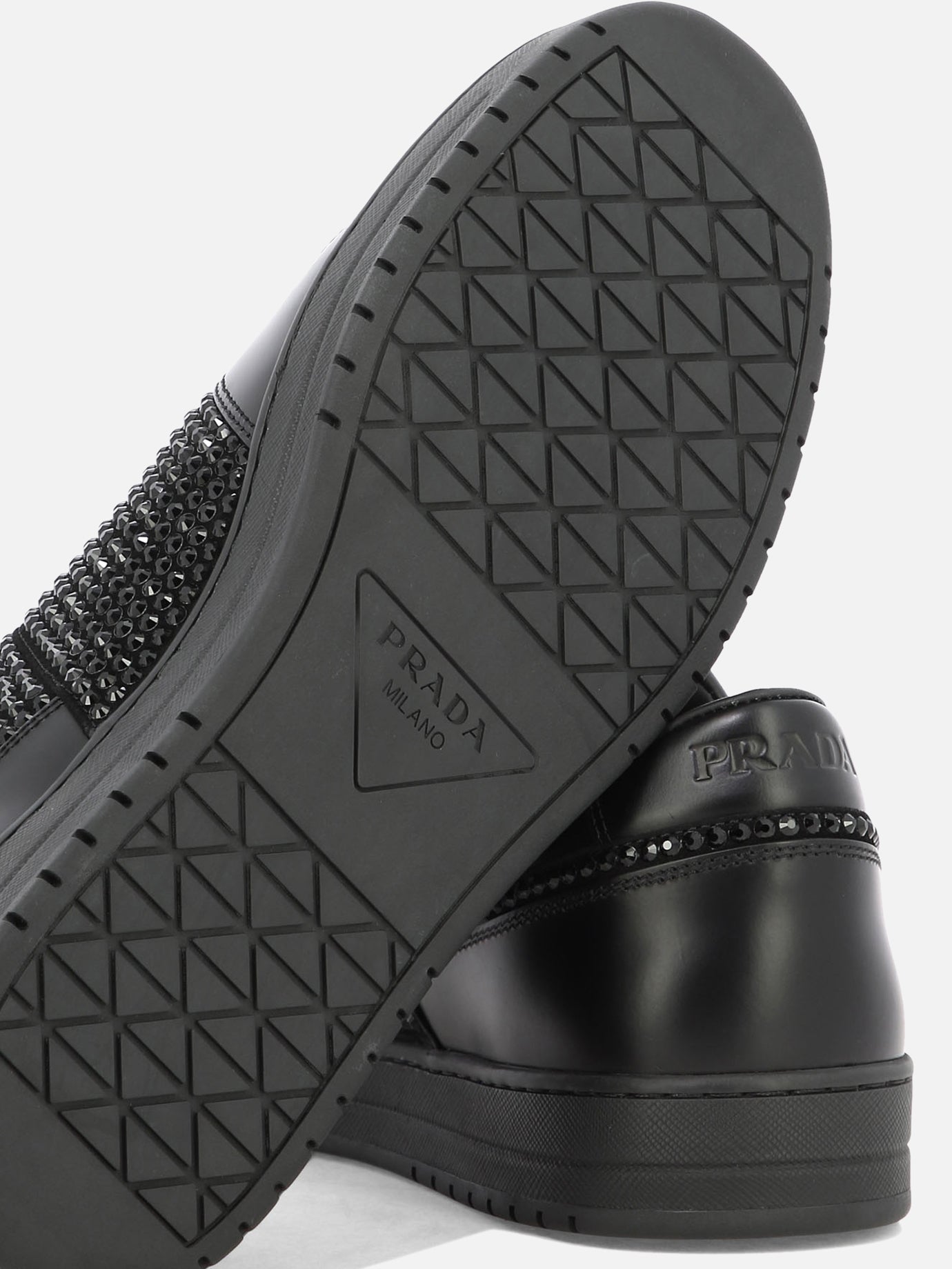 Sneaker basse 100% leather - 100% rubber  Nero - Prada Uomo | PDP | VIETTI Online Store | Zoom-Modal_5
