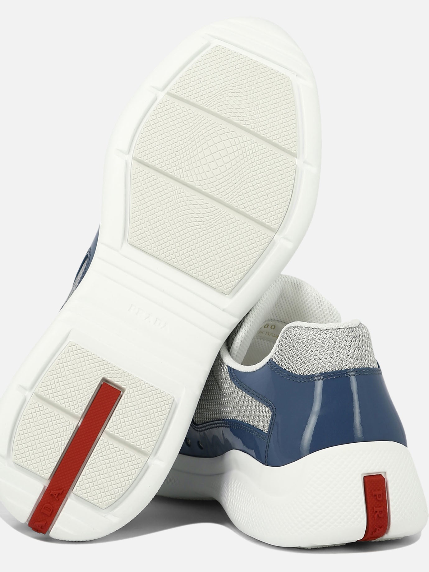 Low top sneakers 100% lamb leather - 100% rubber  Blue - Prada Men | PDP | VIETTI Online Store | Zoom-Modal_5
