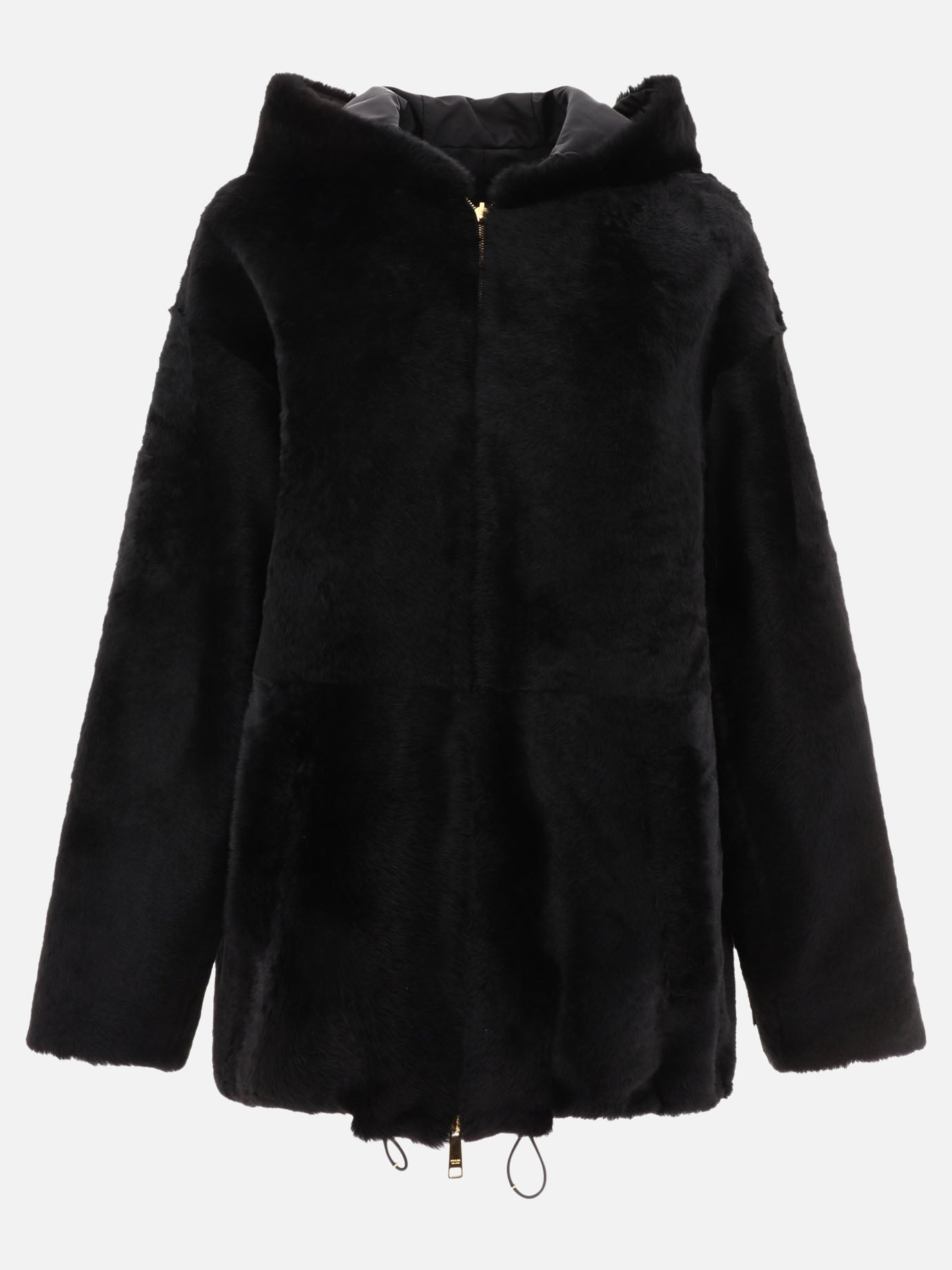 Giacche in pelle 100% sheep fur  Nero - Prada Donna | PDP | VIETTI Online Store | thumbnail