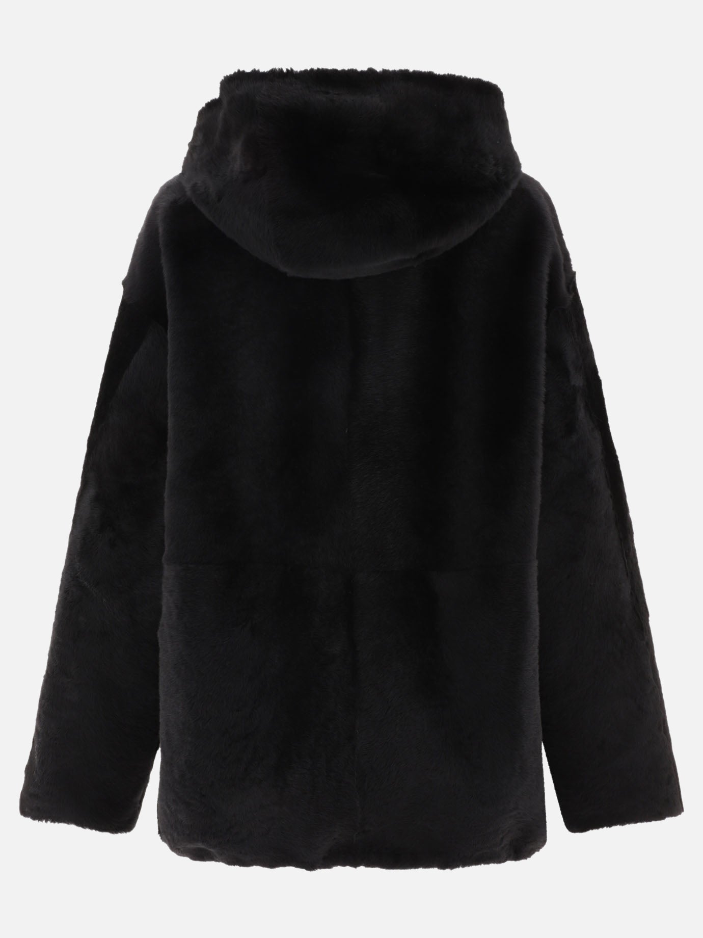 Giacche in pelle 100% sheep fur  Nero - Prada Donna | PDP | VIETTI Online Store | Zoom-Modal_3
