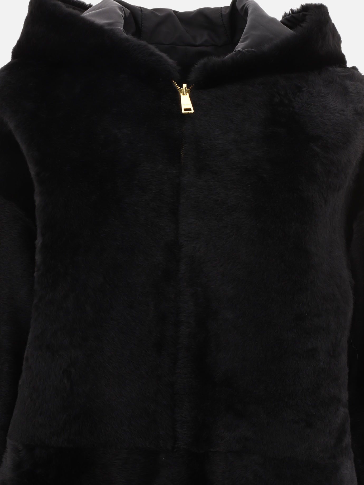 Giacche in pelle 100% sheep fur  Nero - Prada Donna | PDP | VIETTI Online Store | Zoom-Modal_5

