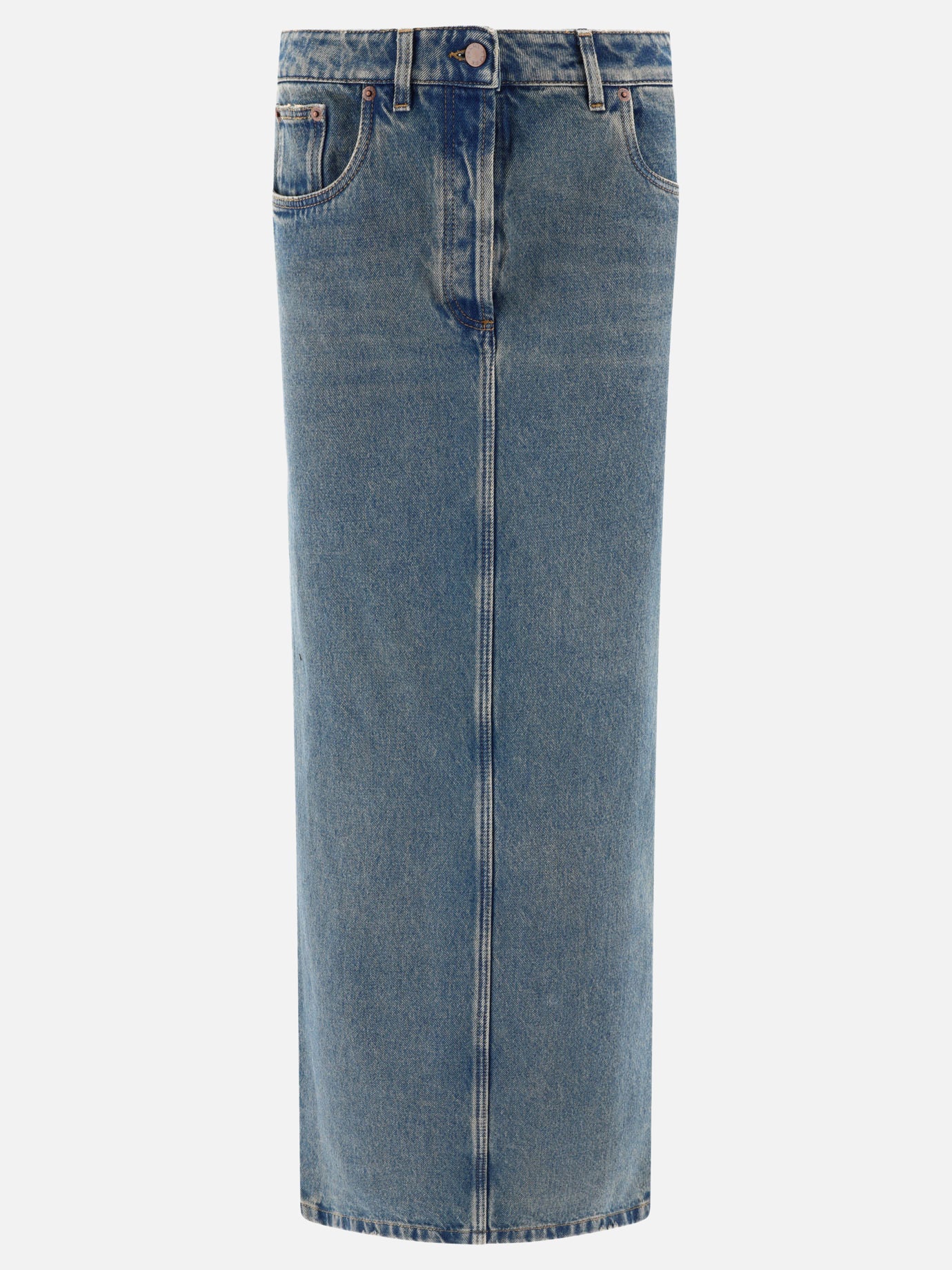 Gonne lunghe 100% cotton  Blu - Prada Donna | PDP | VIETTI Online Store | Zoom-Modal
