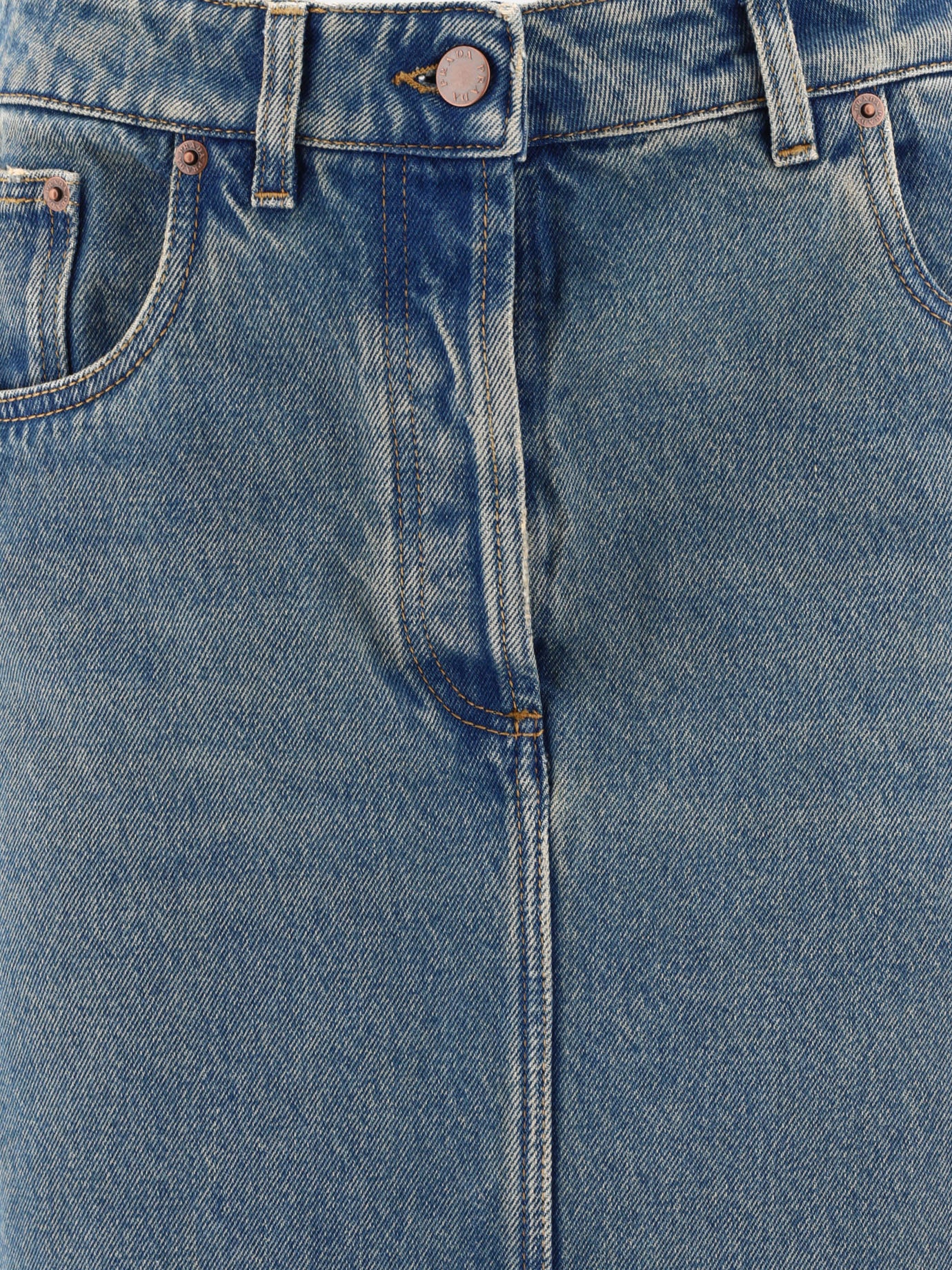 Gonne lunghe 100% cotton  Blu - Prada Donna | PDP | VIETTI Online Store | Zoom-Modal_3
