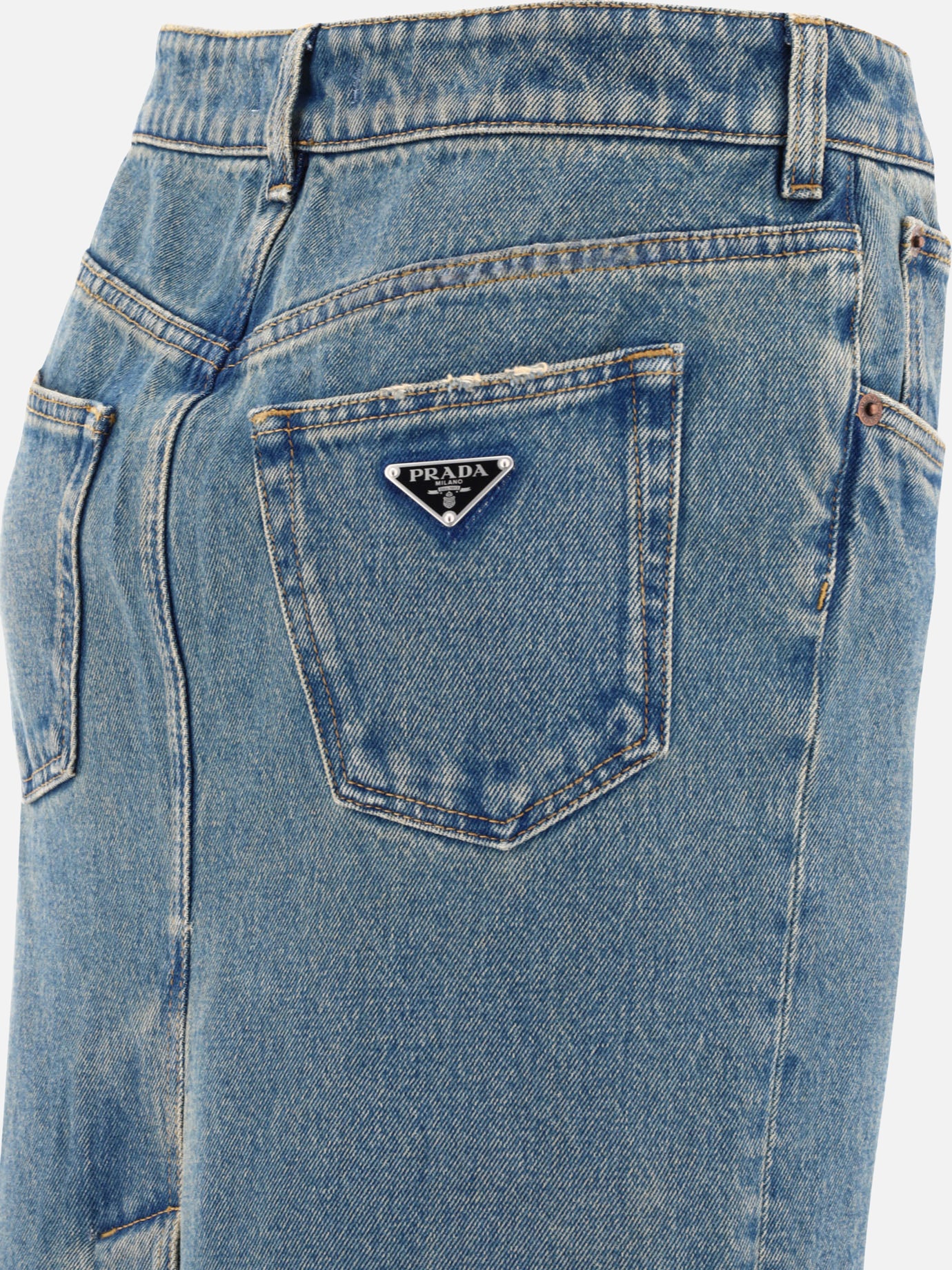 Gonne lunghe 100% cotton  Blu - Prada Donna | PDP | VIETTI Online Store | thumbnail_4