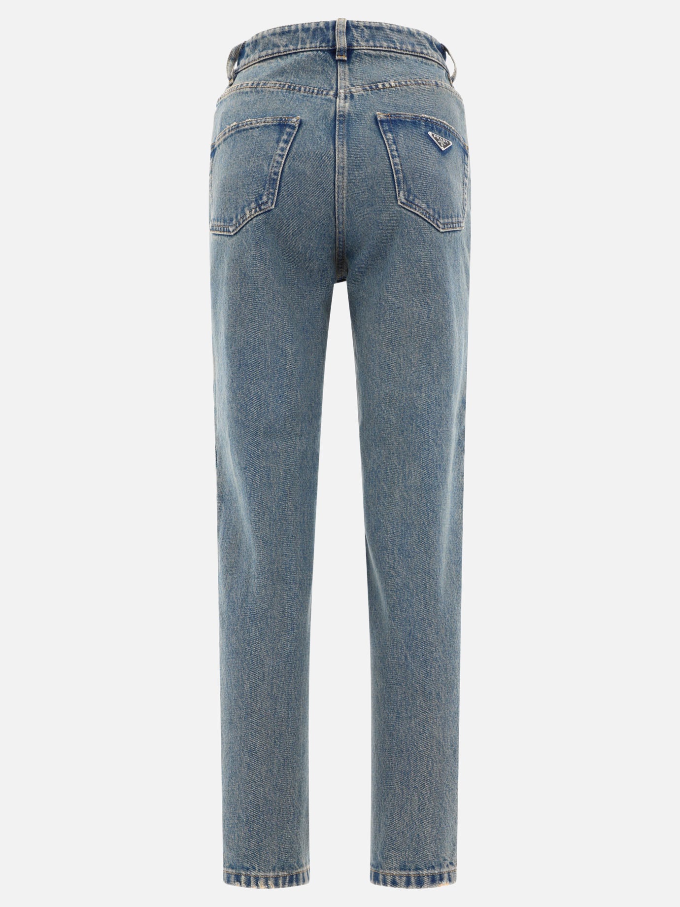 Jeans a gamba dritta 100% cotton  Azzurro - Prada Donna | PDP | VIETTI Online Store | Zoom-Modal_2
