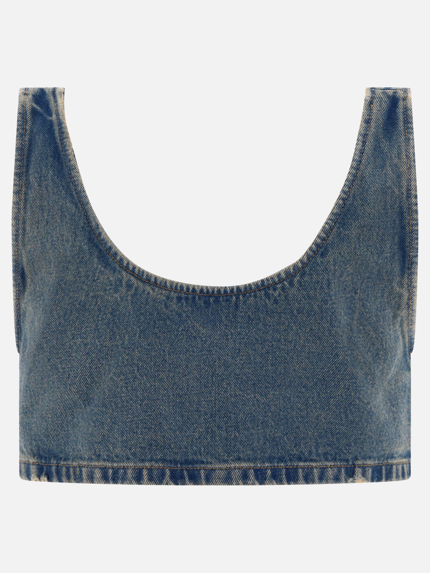 Crop top 100% cotton  Blu - Prada Donna | PDP | VIETTI Online Store | Zoom-Modal_2
