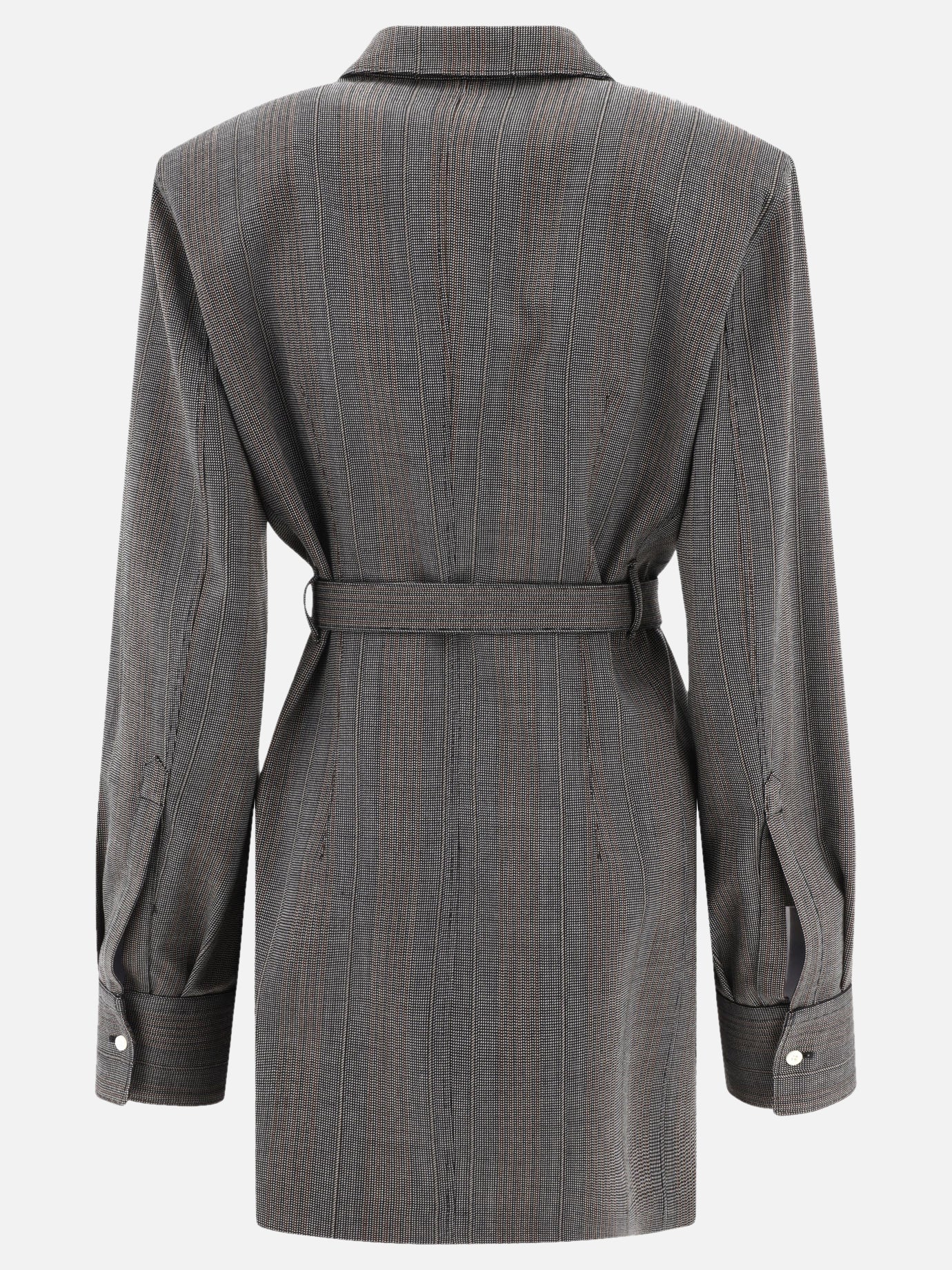 Blazer 100% virgin wool  Grigio - Prada Donna | PDP | VIETTI Online Store | thumbnail_2