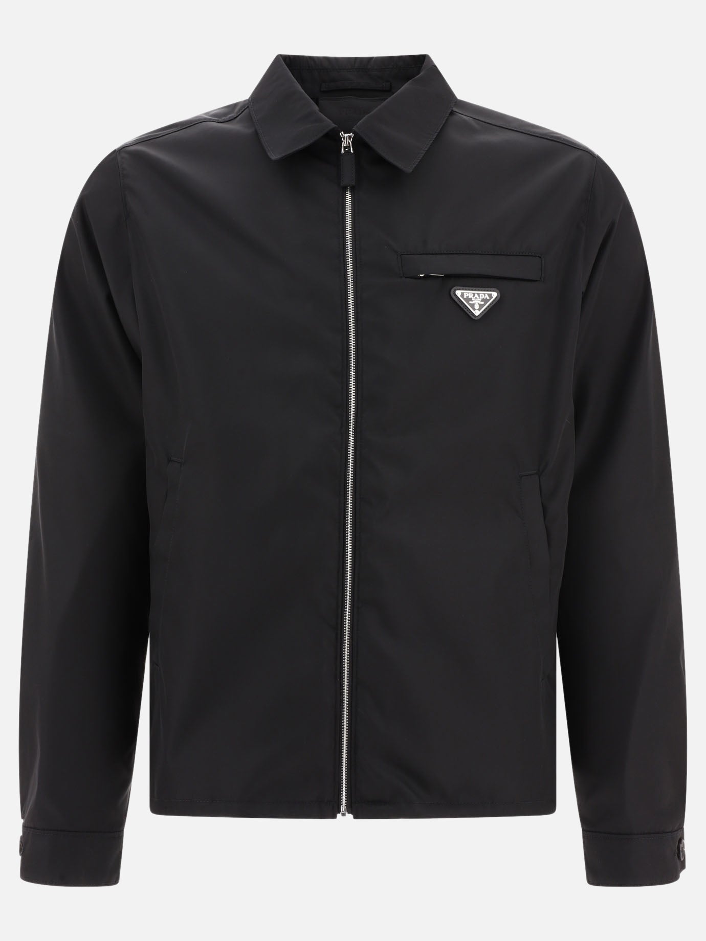 Giacche leggere & Trapuntate 100% polyamide  Nero - Prada Uomo | PDP | VIETTI Online Store | thumbnail