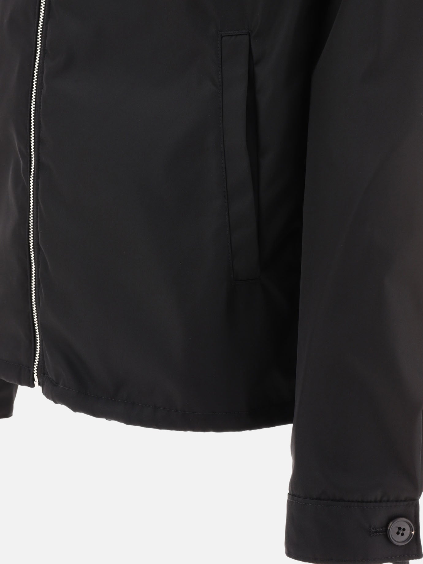 Giacche leggere & Trapuntate 100% polyamide  Nero - Prada Uomo | PDP | VIETTI Online Store | Zoom-Modal_4
