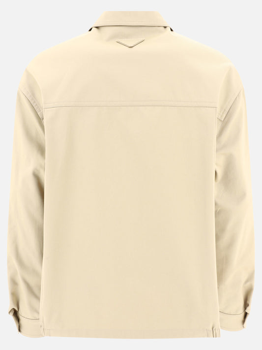 Giacche overshirt 100% cotton  Beige - Prada Uomo | PLP | VIETTI Online Store | 2
