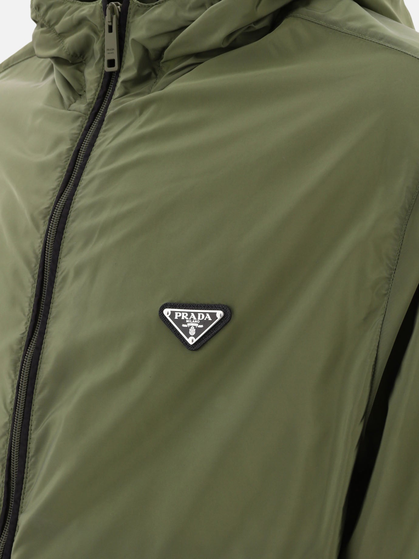 Giacche a vento 100% polyamide  Verde - Prada Uomo | PDP | VIETTI Online Store | Zoom-Modal_4
