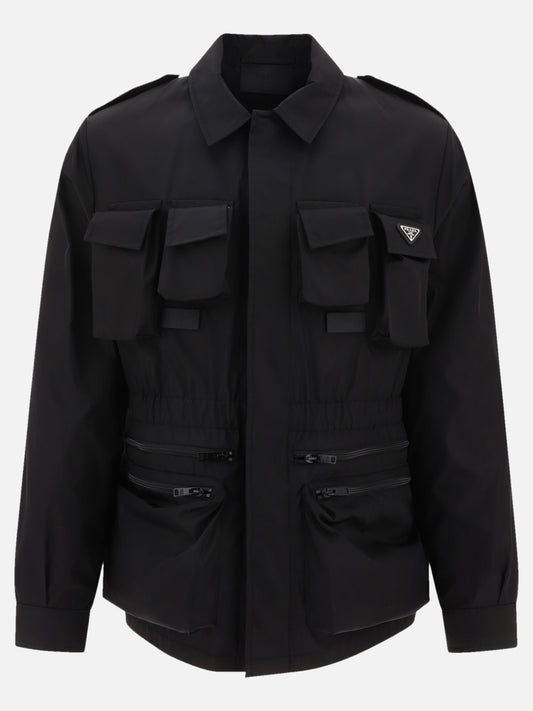 Giacche leggere & Trapuntate 100% polyamide  Nero - Prada Uomo | PLP | VIETTI Online Store 
