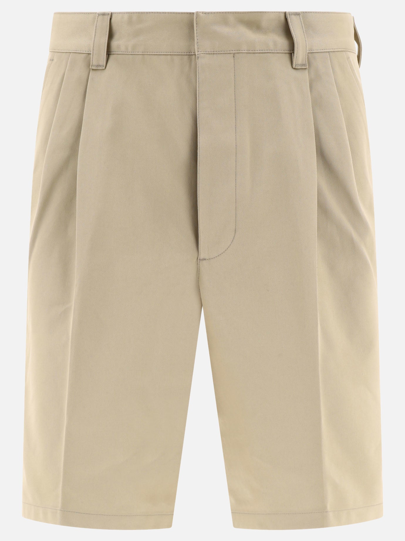 Short formali 100% cotton  Beige - Prada Uomo | PDP | VIETTI Online Store | thumbnail