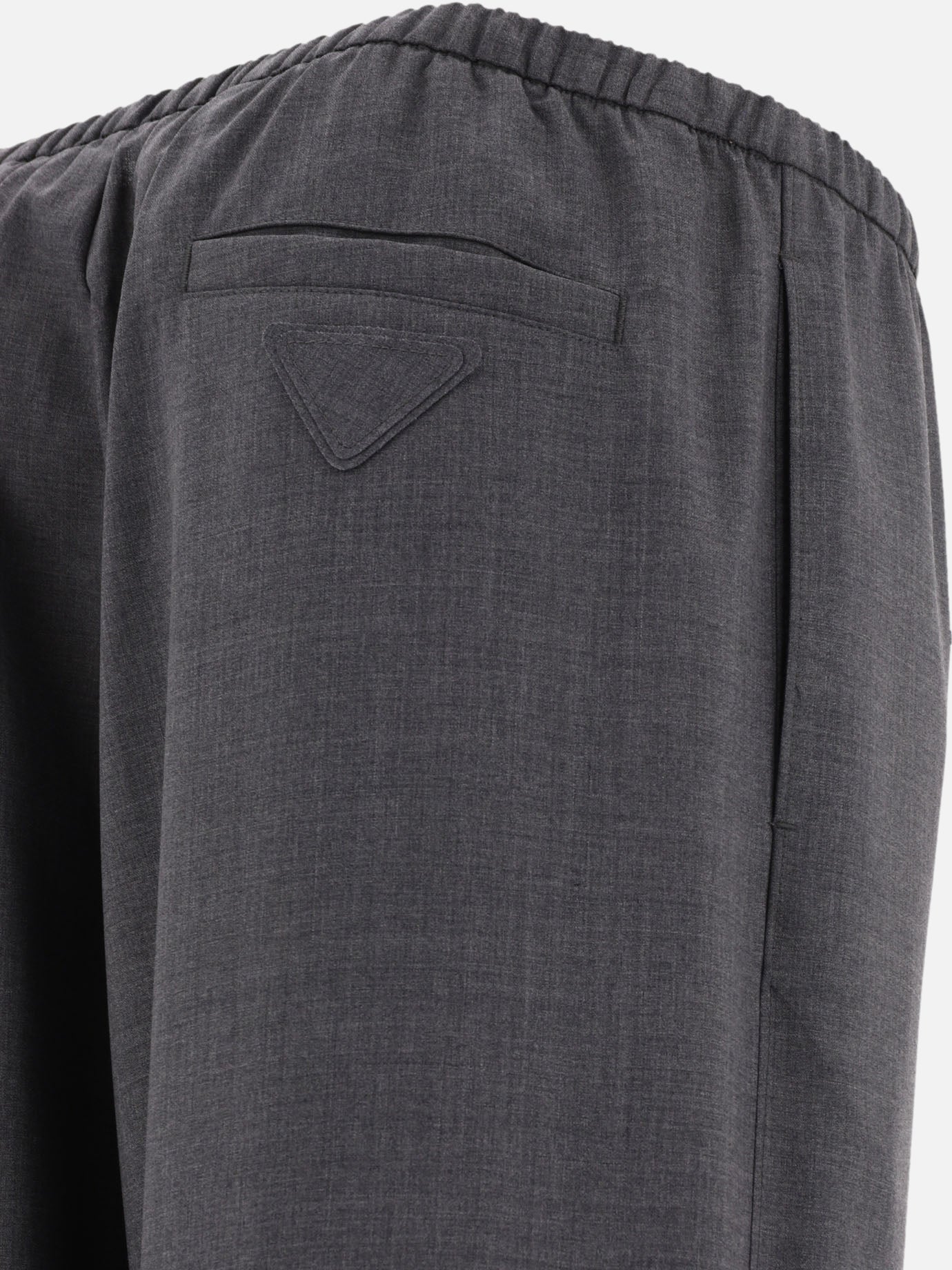 Pantaloni casual 100% wool  Grigio - Prada Uomo | PDP | VIETTI Online Store | Zoom-Modal_4

