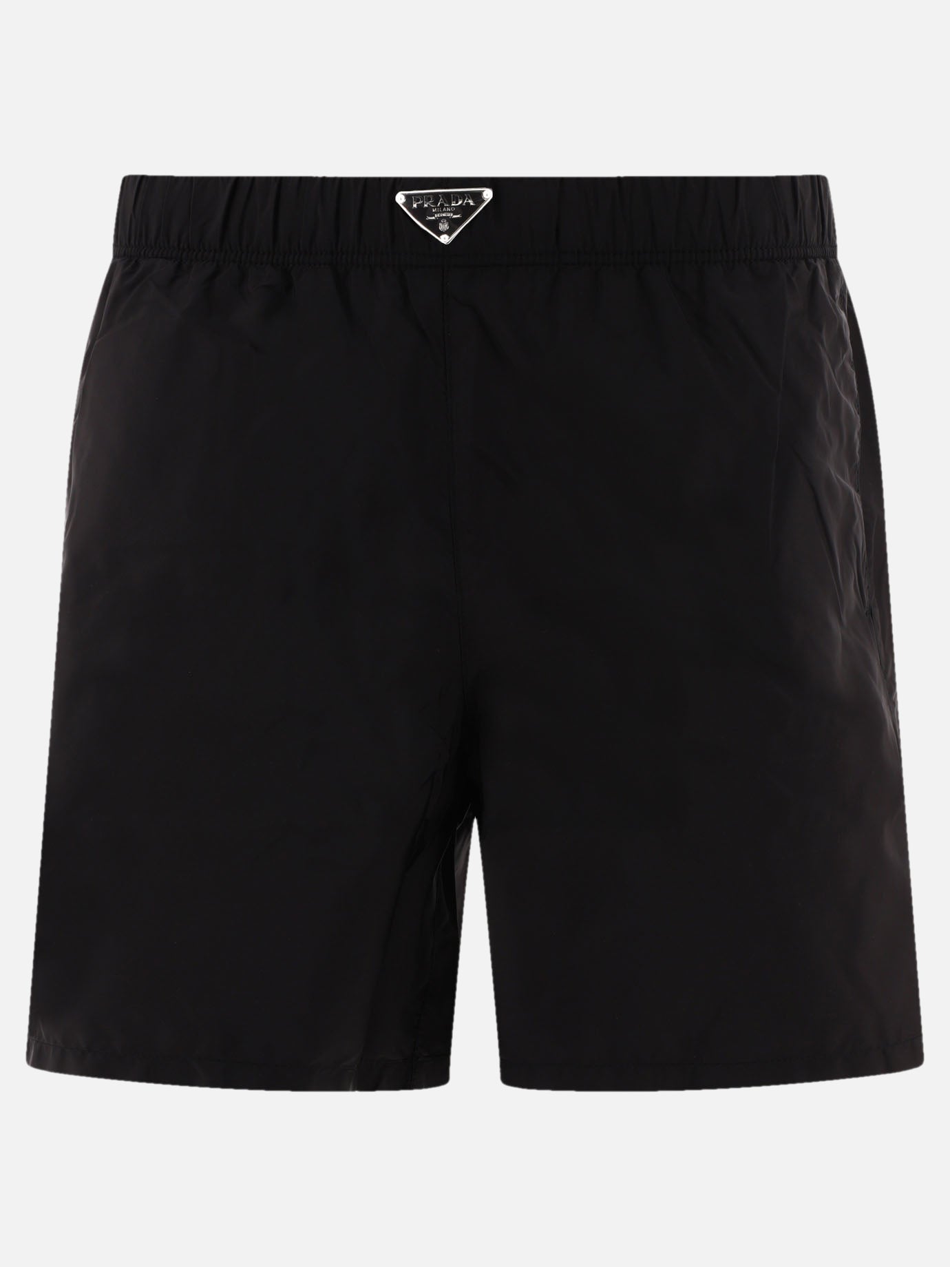 Short da mare 100% polyamide  Nero - Prada Uomo | PDP | VIETTI Online Store | thumbnail