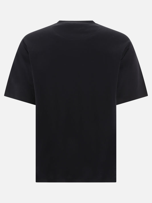 T-shirt girocollo 100% cotton  Nero - Prada Uomo | PLP | VIETTI Online Store | 2
