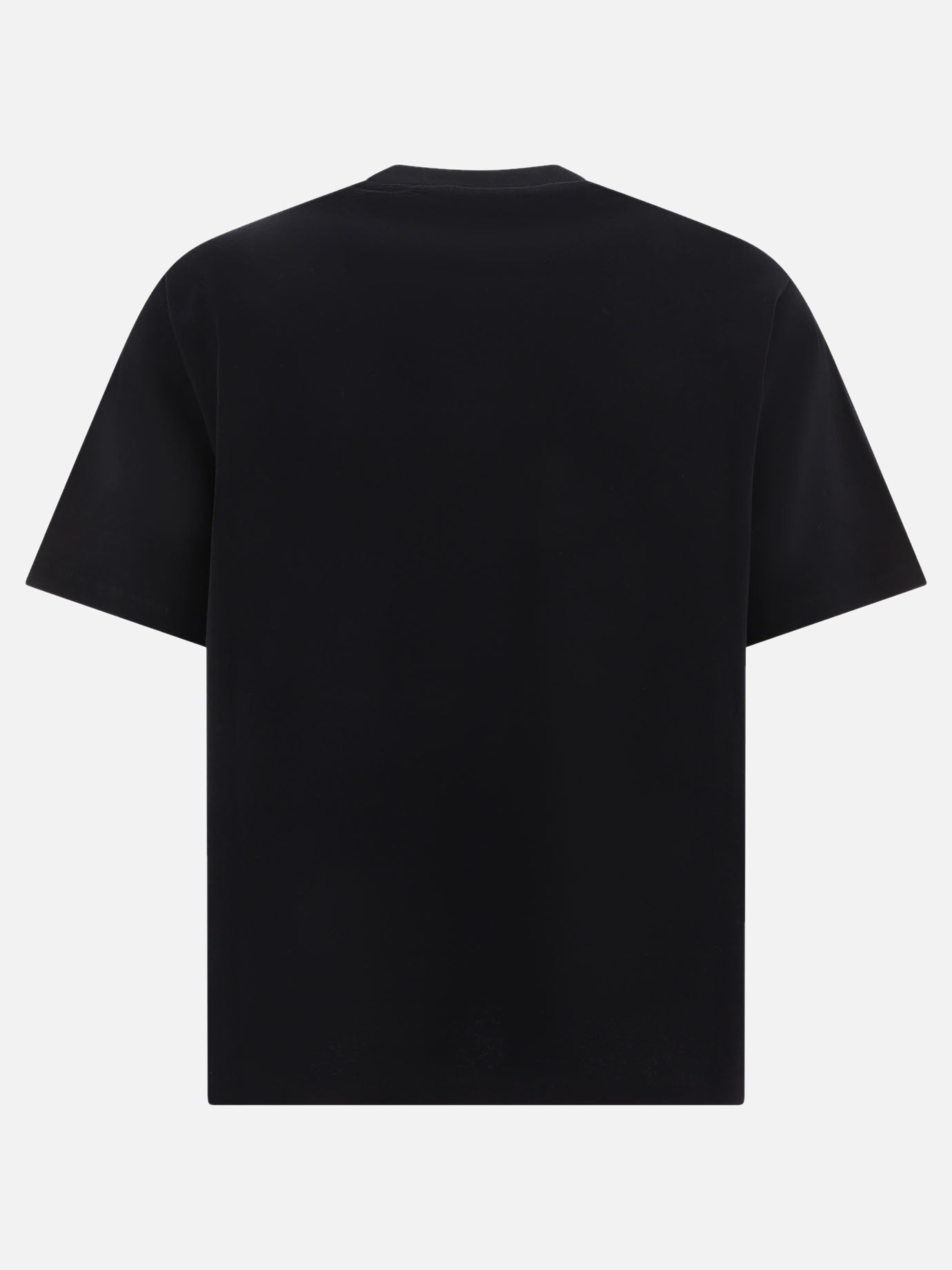 T-shirt girocollo Logo  Nero - Prada Uomo | PDP | VIETTI Online Store | thumbnail_2
