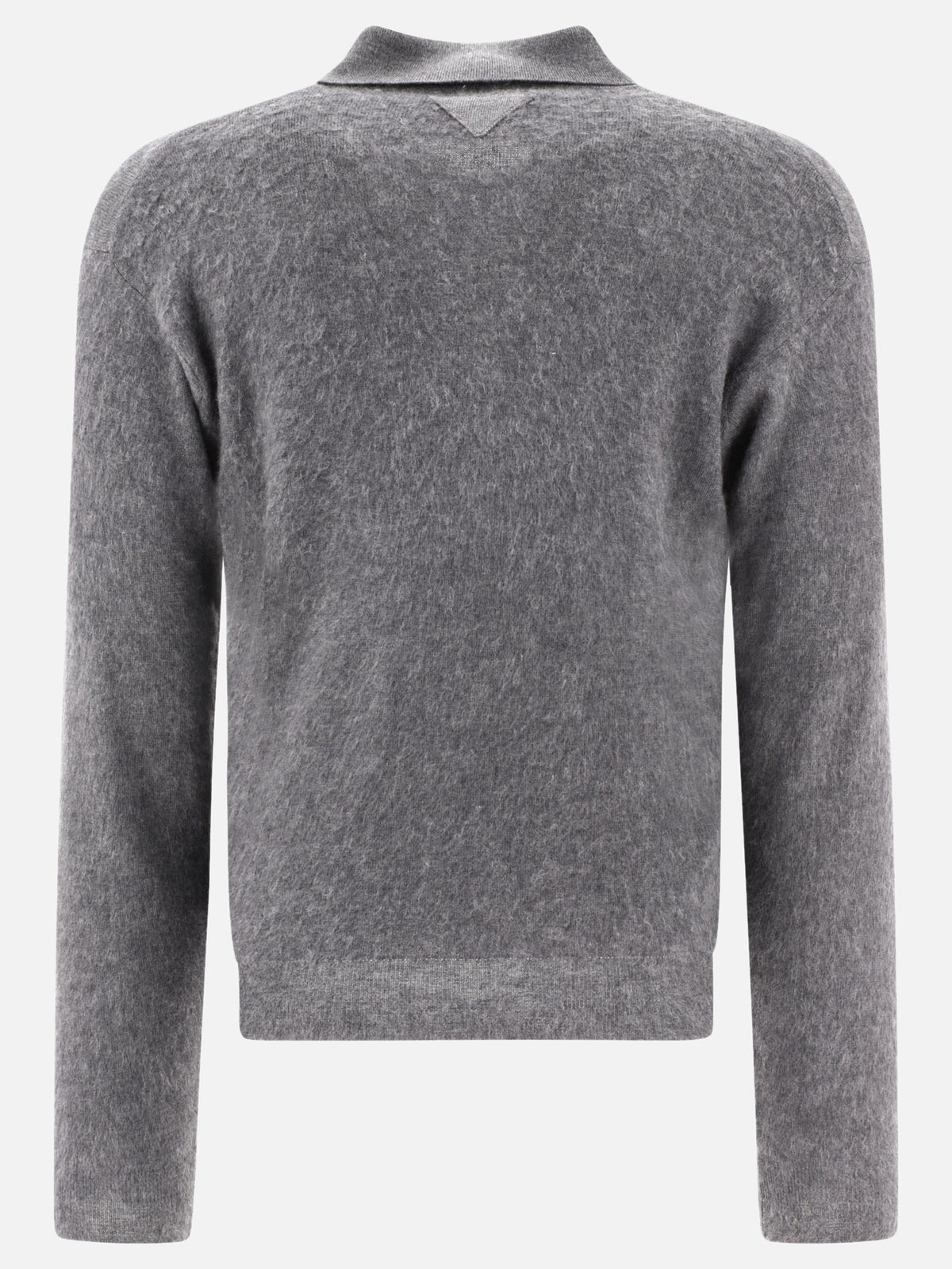 Prada Cashmere and silk polo sweater - Grey