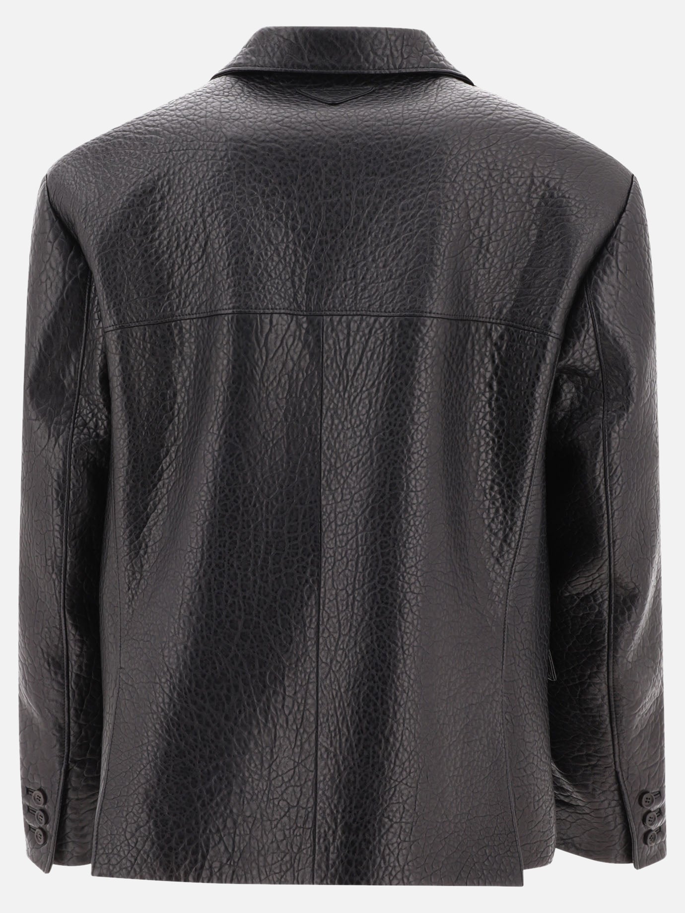 Giacche in pelle 100% lamb leather  Nero - Prada Uomo | PDP | VIETTI Online Store | Zoom-Modal_2
