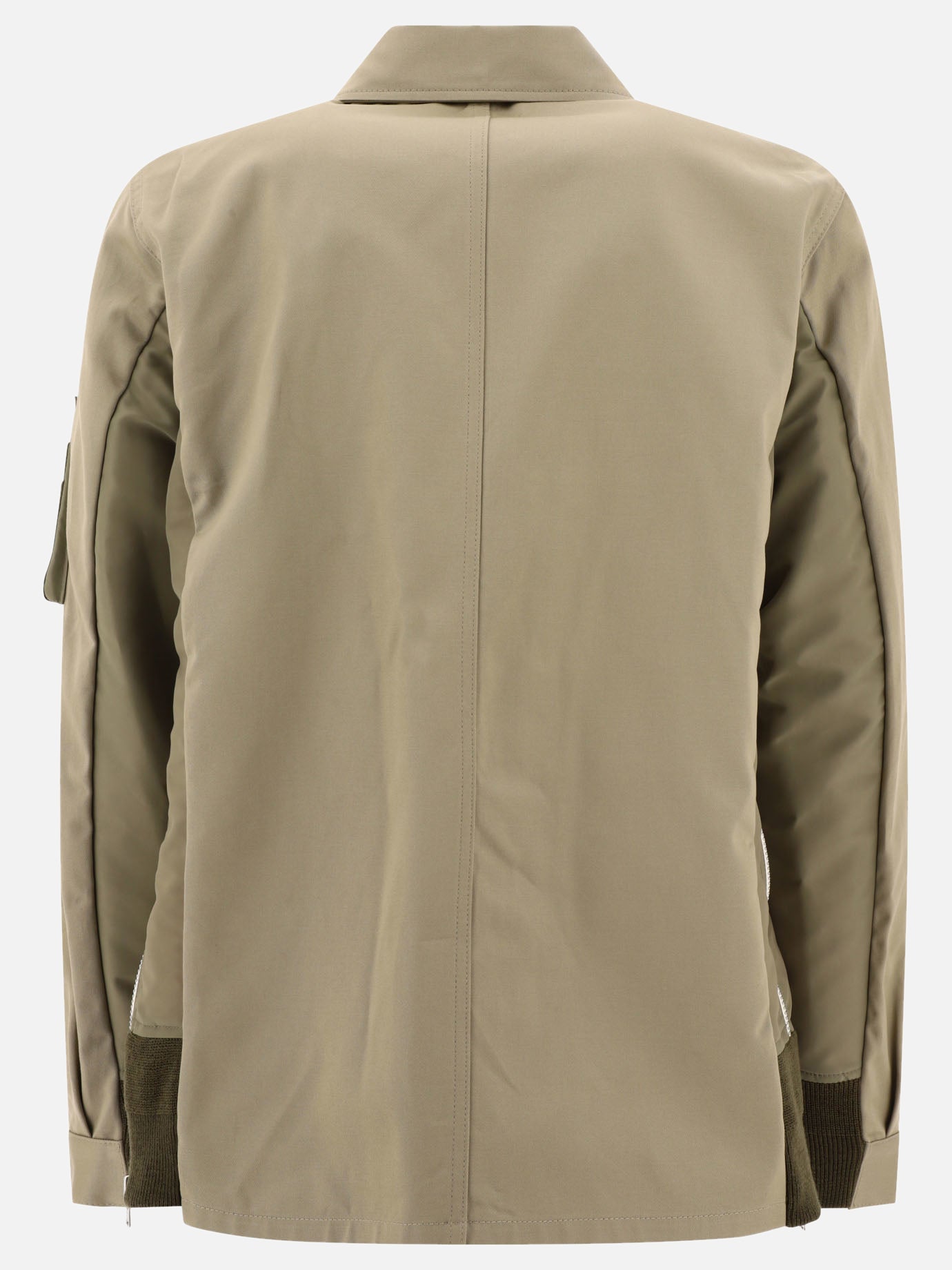 Giacche overshirt 100% cotton  Beige - Sacai Uomo | PDP | VIETTI Online Store | Zoom-Modal_2
