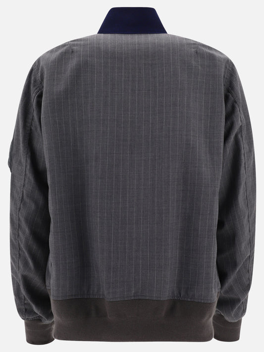 Bomber 24-03339M  Grigio - Sacai Uomo | PLP | VIETTI Online Store | 2
