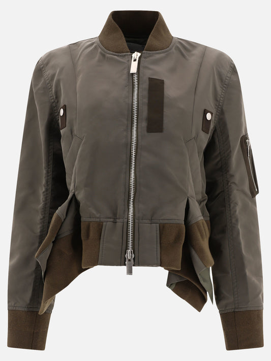 Bomber in nylon