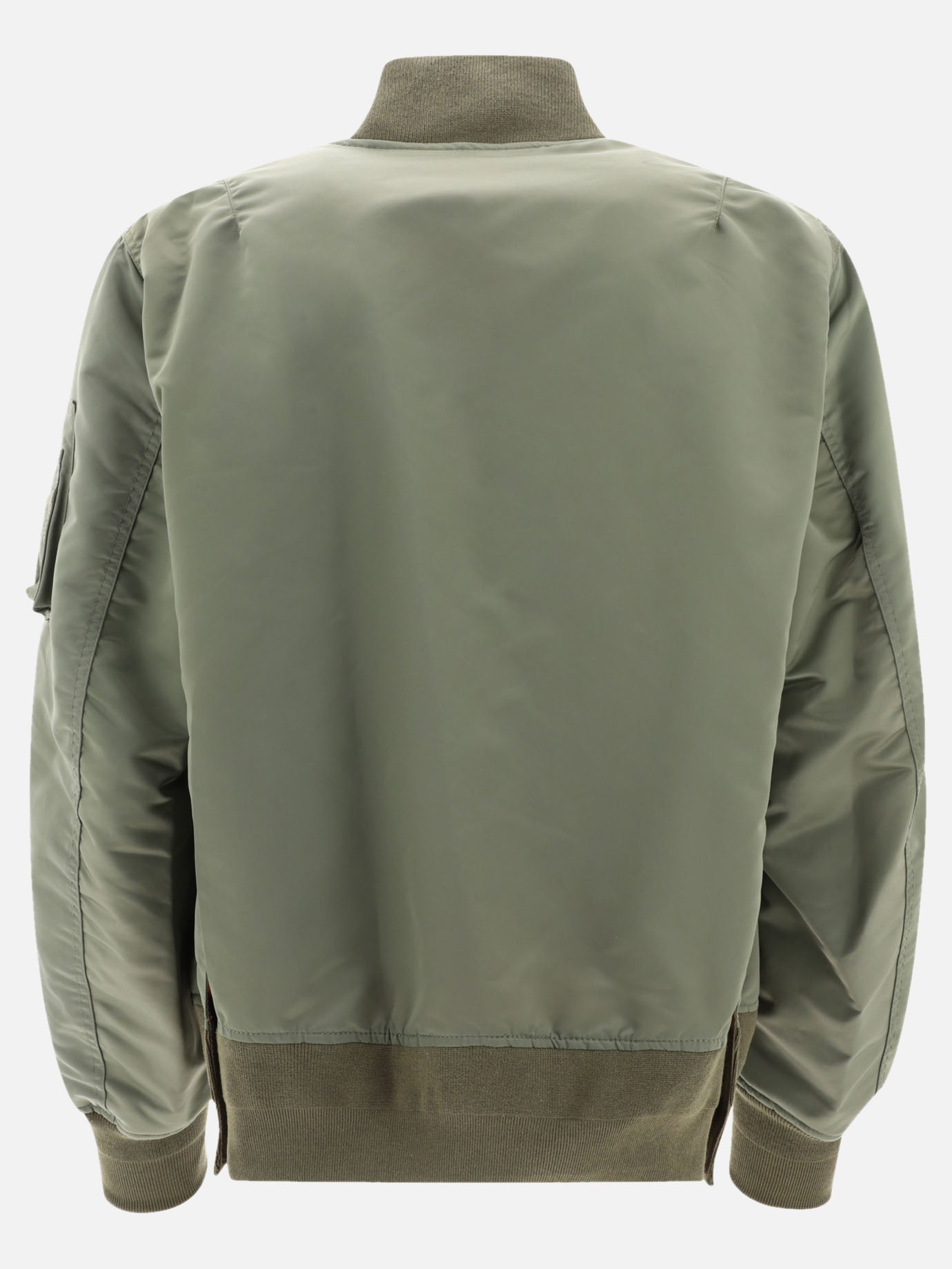 Bomber 100% nylon  Verde - Sacai Uomo | PDP | VIETTI Online Store | thumbnail_2