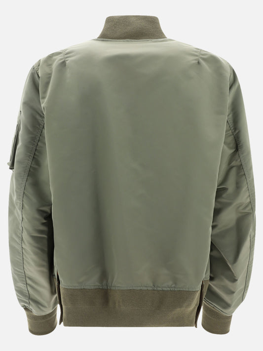 Bomber 100% nylon  Verde - Sacai Uomo | PLP | VIETTI Online Store | 2
