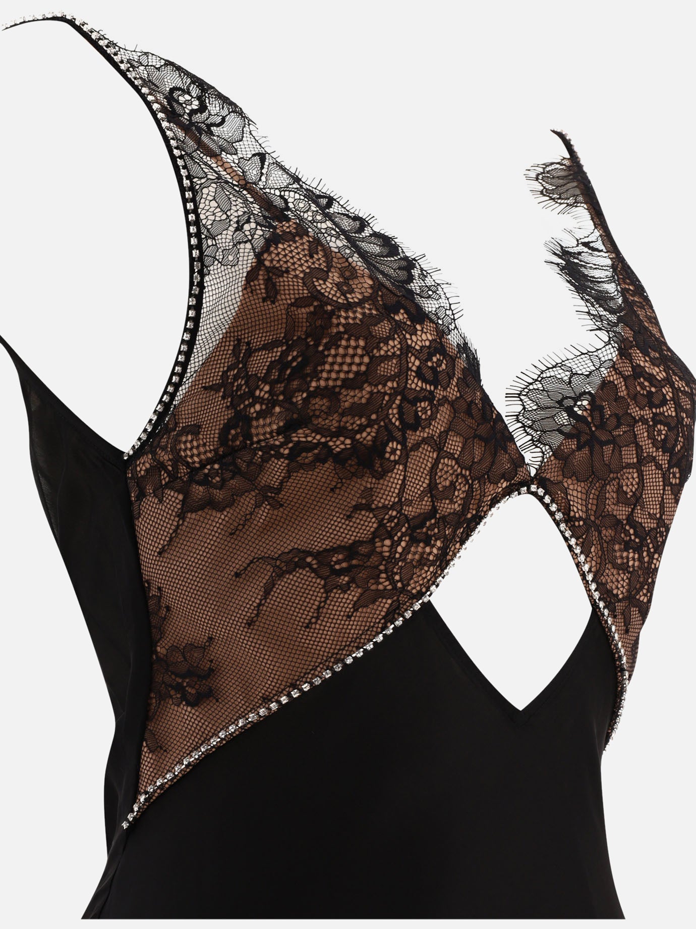 Abiti lunghi 100% viscose  Nero - Self-portrait Donna | PDP | VIETTI Online Store | Zoom-Modal_4
