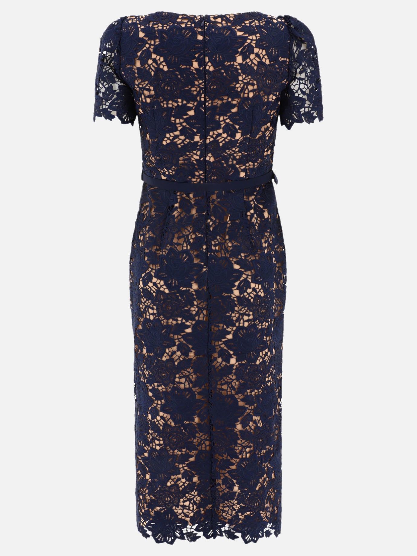 Abiti midi 100% polyester  Blu - Self-portrait Donna | PDP | VIETTI Online Store | Zoom-Modal_2
