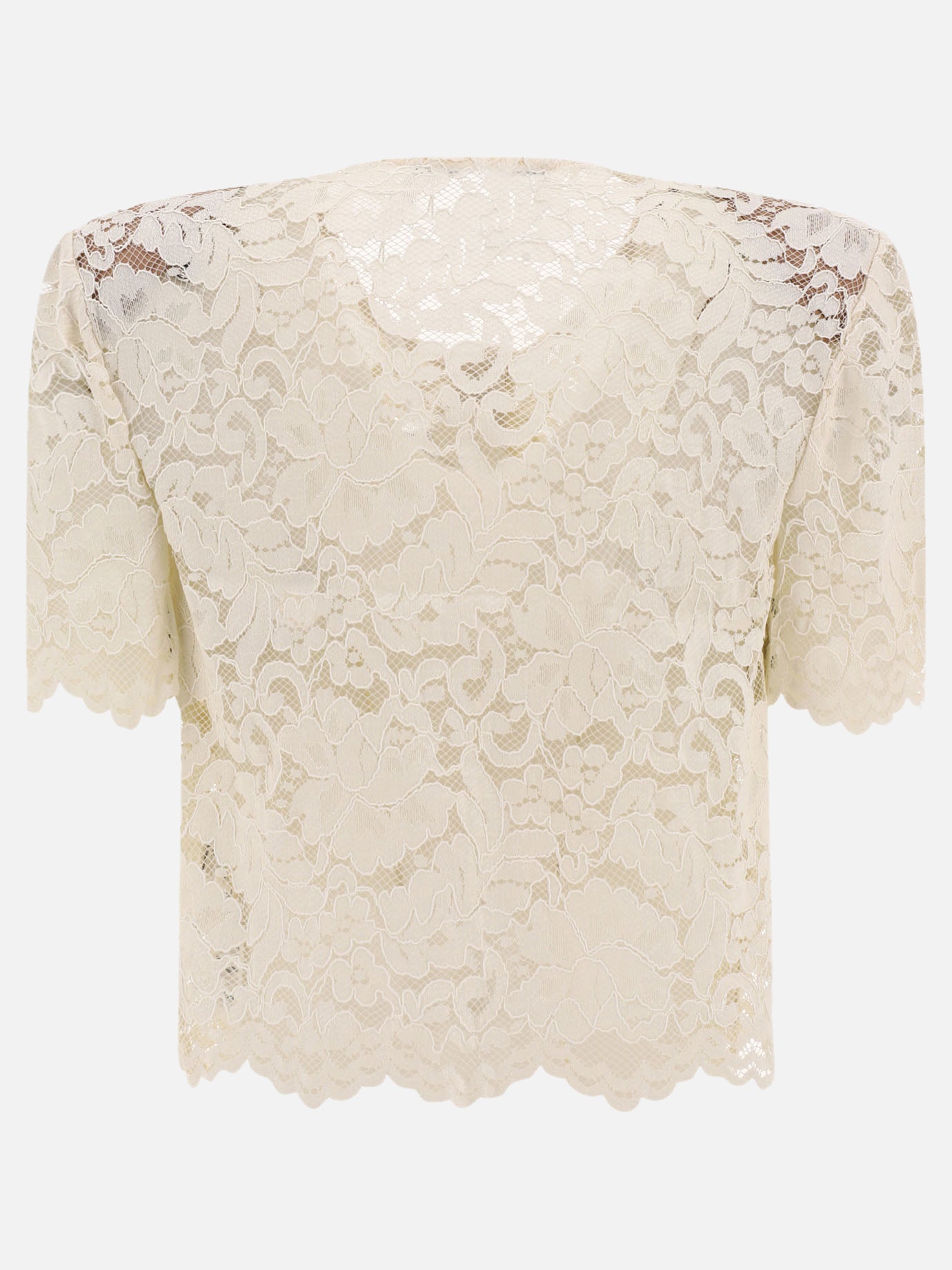 Top casual 54% viscose 41% polyamide 5% polyester  Beige - Self-portrait Donna | PDP | VIETTI Online Store | thumbnail_2