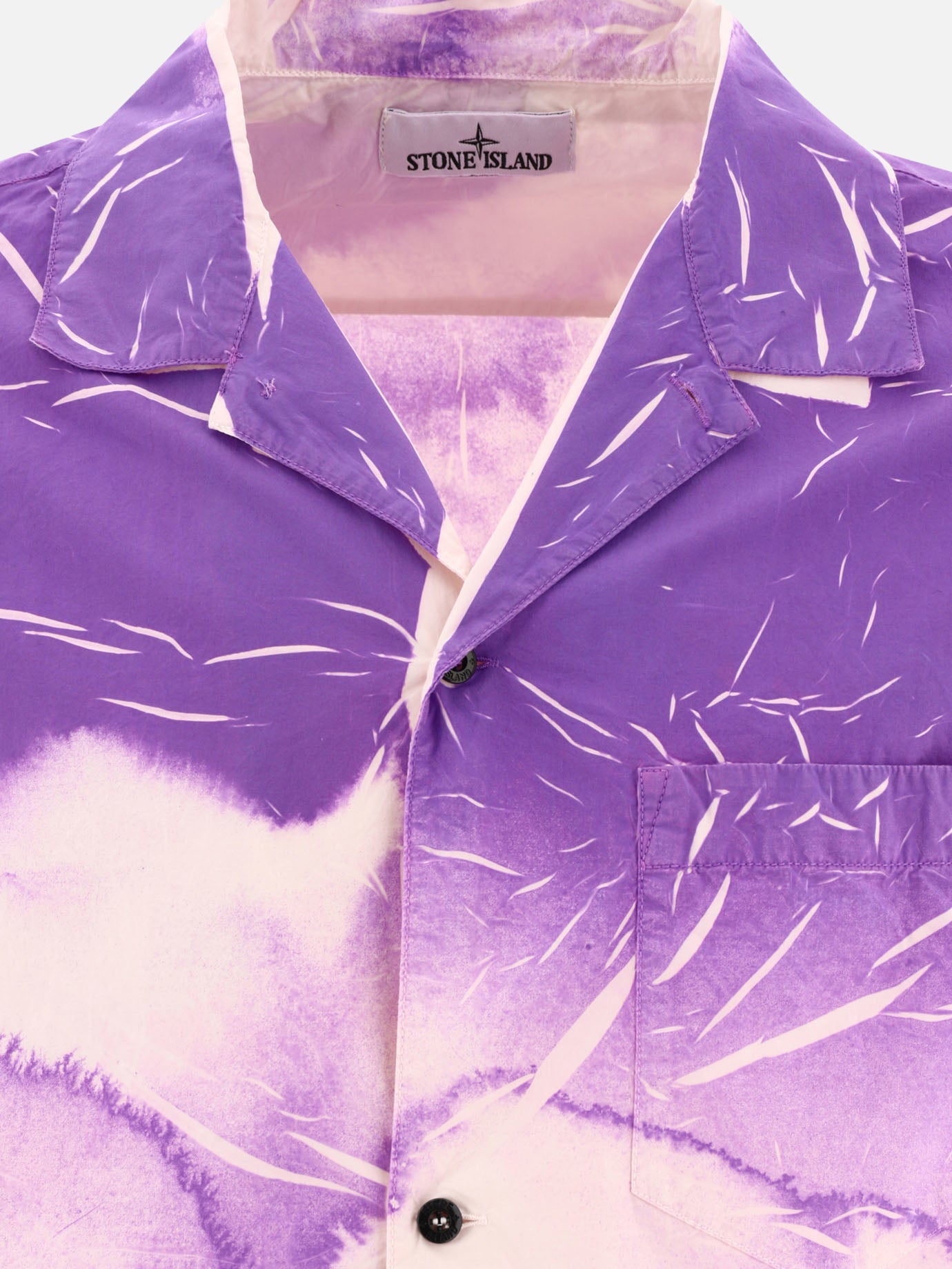 Camicie casual Tie-dye  Viola - Stone Island Uomo | PDP | VIETTI Online Store | thumbnail_3