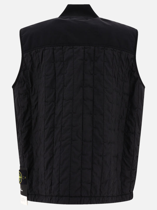 Giacche smanicate 100% polyamide - Padding: polyester  Nero - Stone Island Uomo | PLP | VIETTI Online Store | 2
