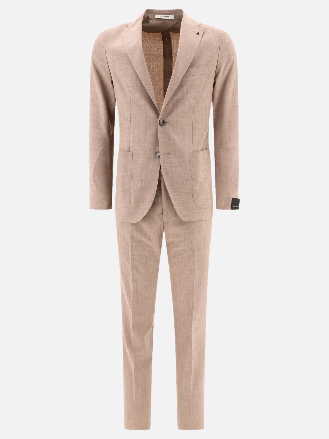 Tagliatore Single-breasted wool suit 15127032_48 Beige thumbnail_1